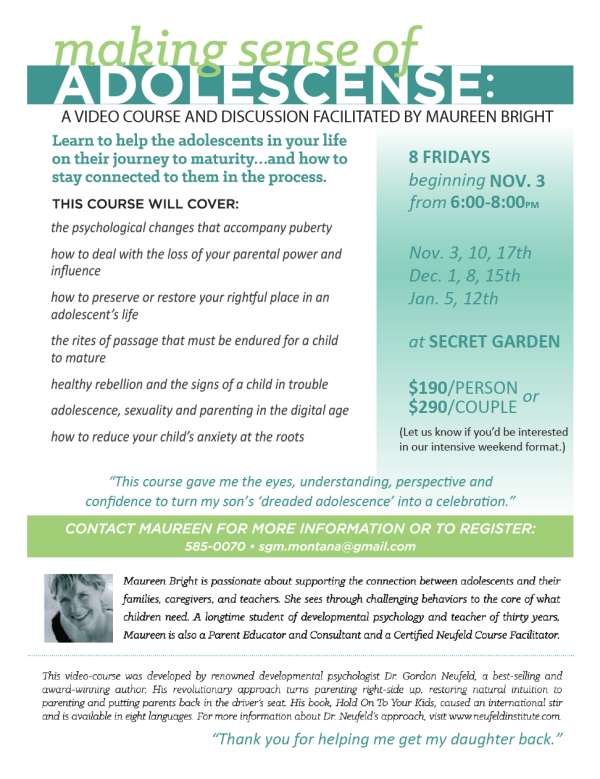 Making Sense of Adolesents